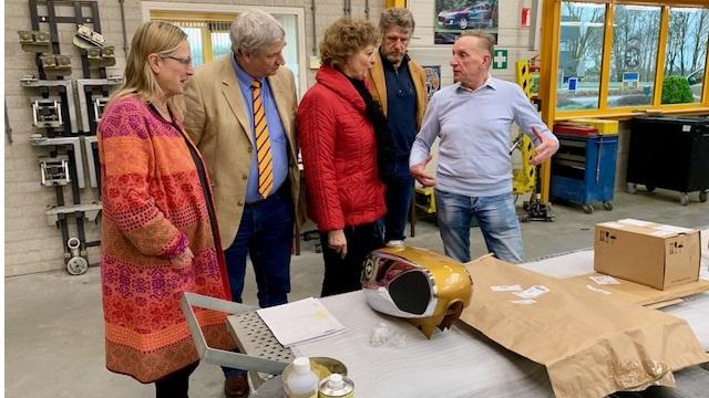 Bedrijfsbezoek Autoschade Bergen